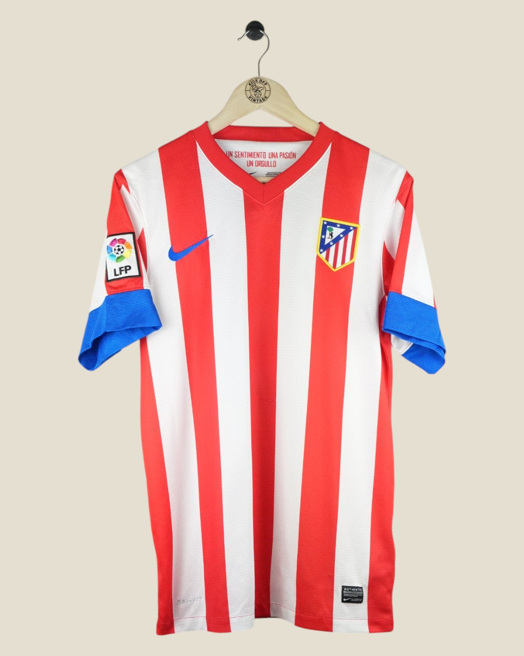 ATLETICO MADRID 2012/13 FALCAO HOME SHIRT (S) NIKE