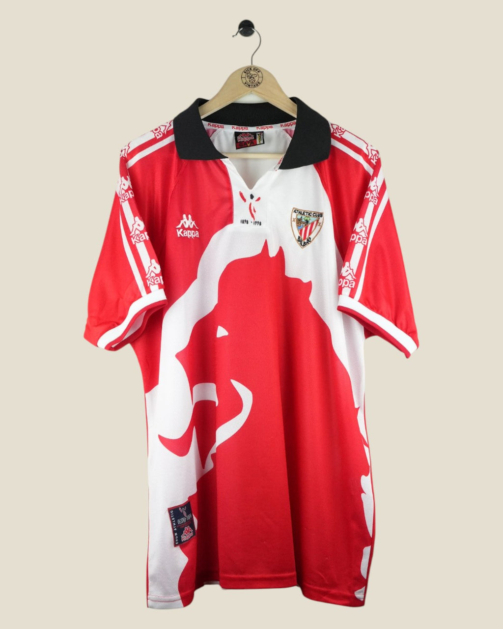 ATHLETIC BILBAO 1997/98 CENTENARY SHIRT (XXL) KAPPA