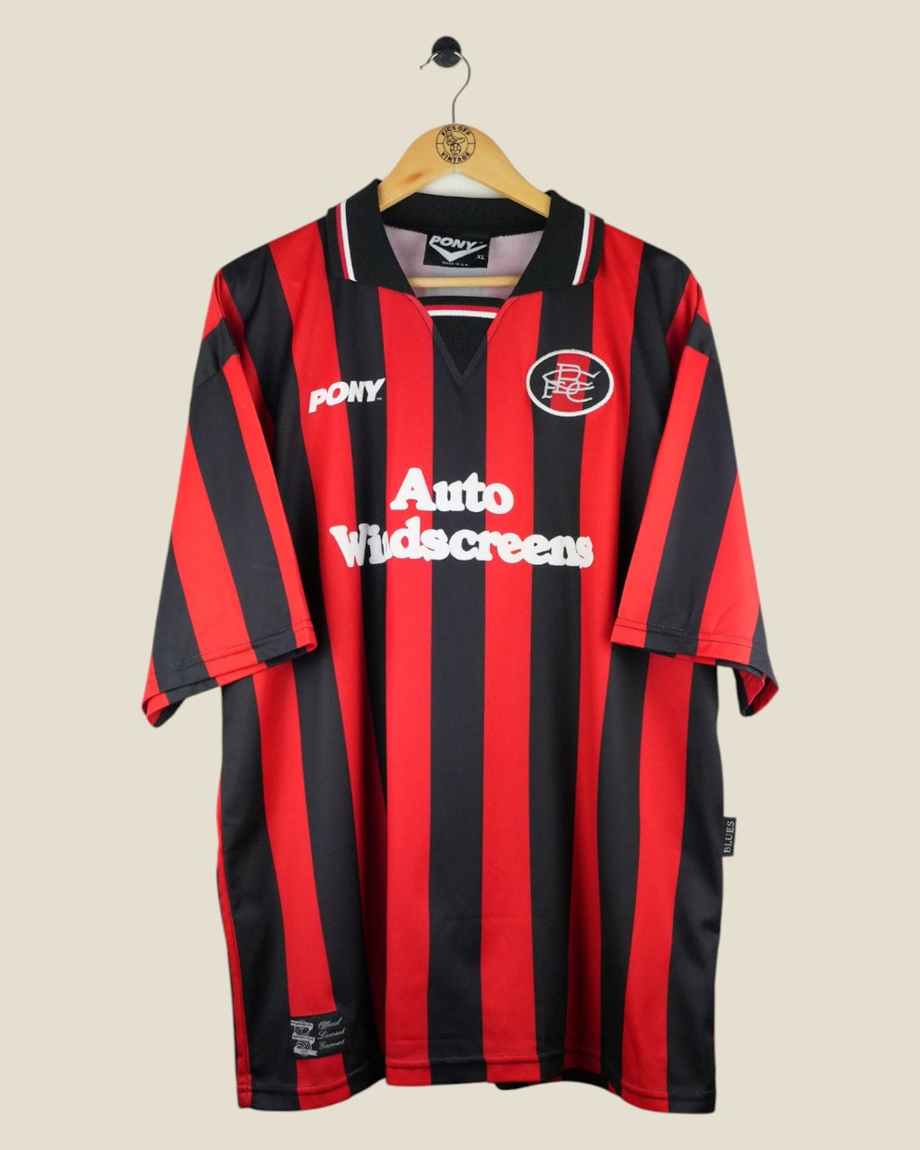 BIRMINGHAM CITY 1996/97 AWAY SHIRT (XL) PONY