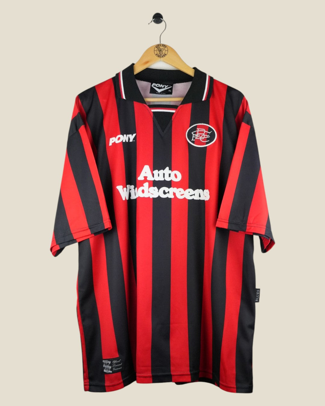 BIRMINGHAM CITY 1996/97 AWAY SHIRT (XL) PONY