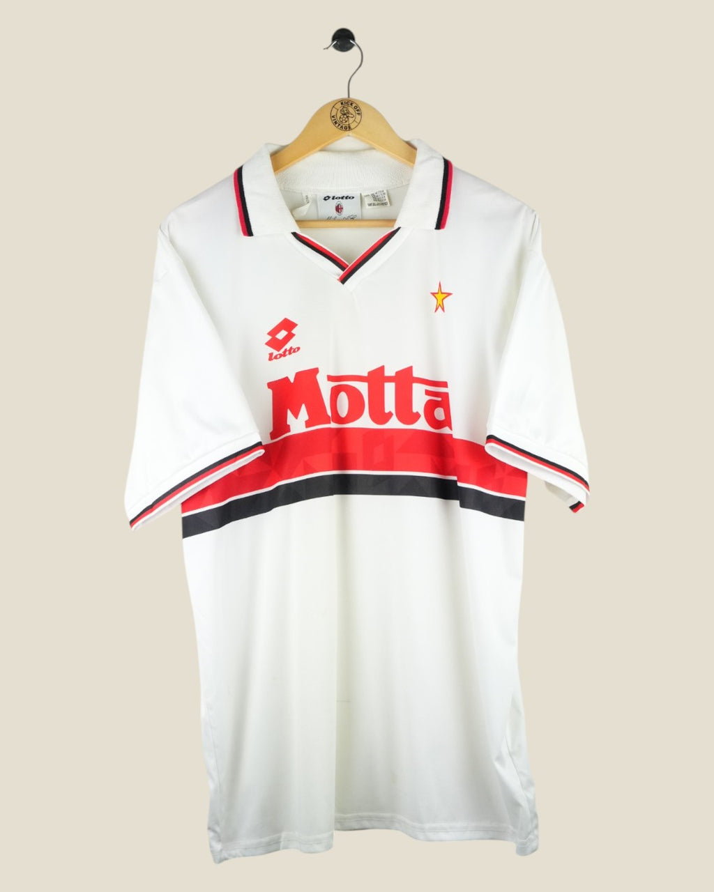 AC MILAN 1993/94 AWAY SHIRT (XL) LOTTO