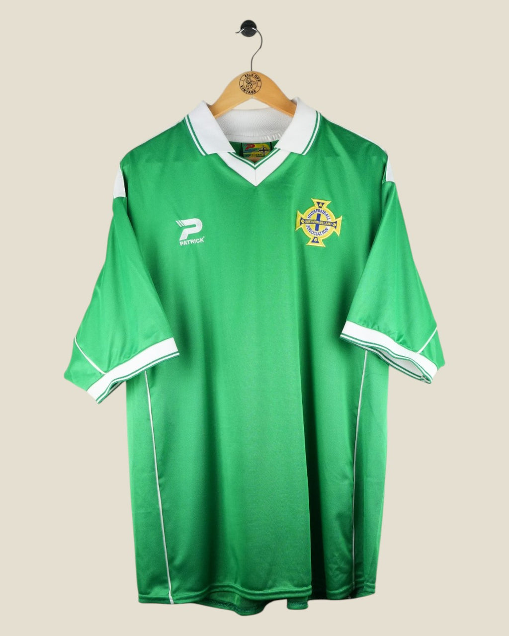NORTHERN IRELAND 2000 HOME SHIRT (XL) PATRICK