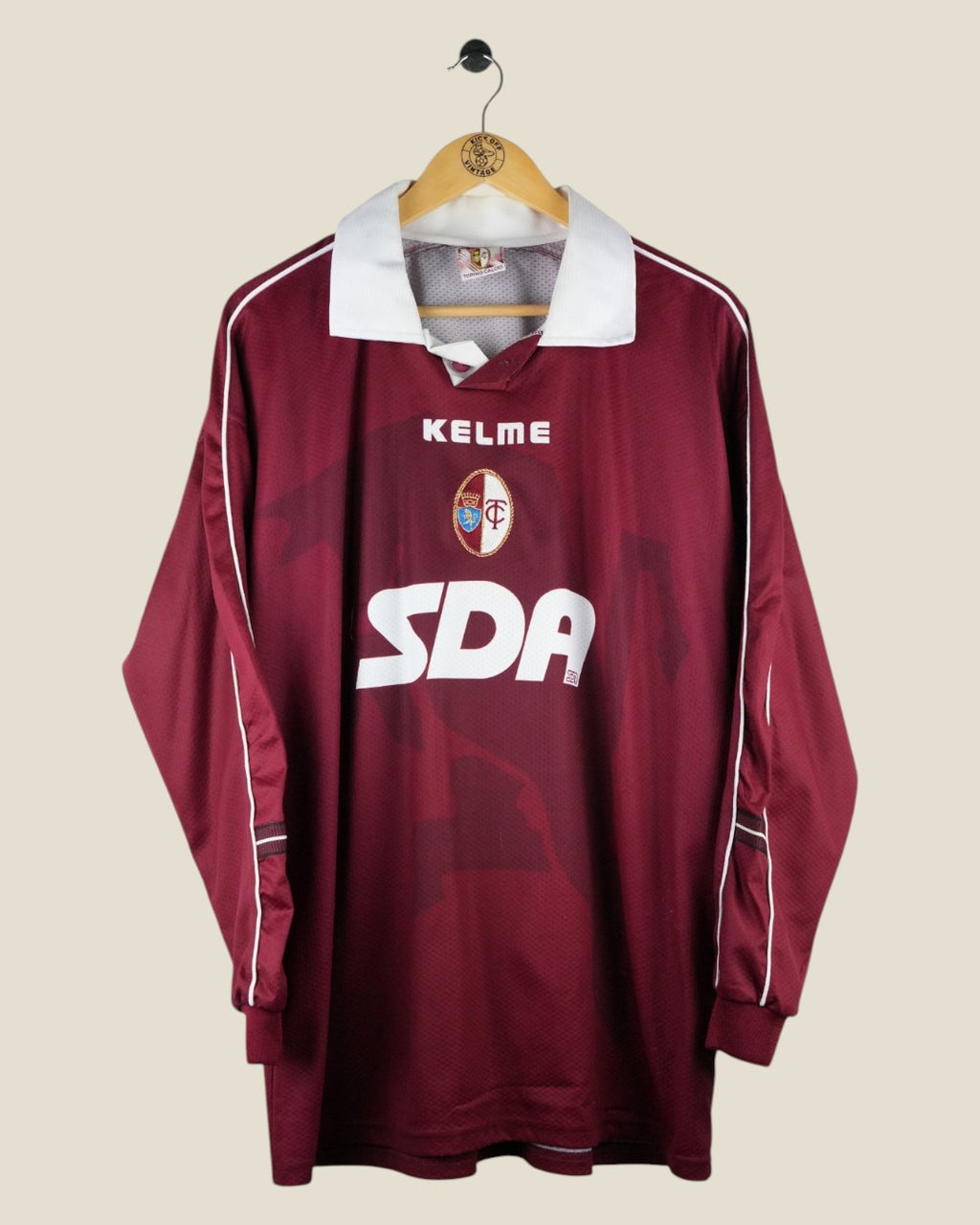 TORINO 1998/99 HOME L/S SHIRT (XL) KELME
