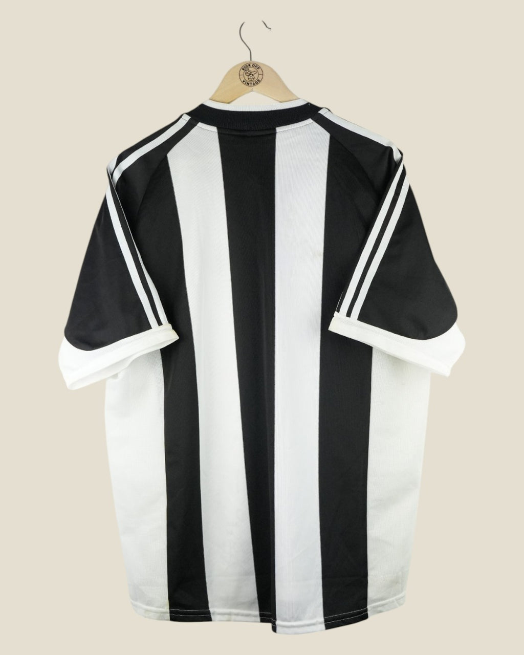NEWCASTLE UNITED 2001/03 SIGNED HOME SHIRT (L) ADIDAS