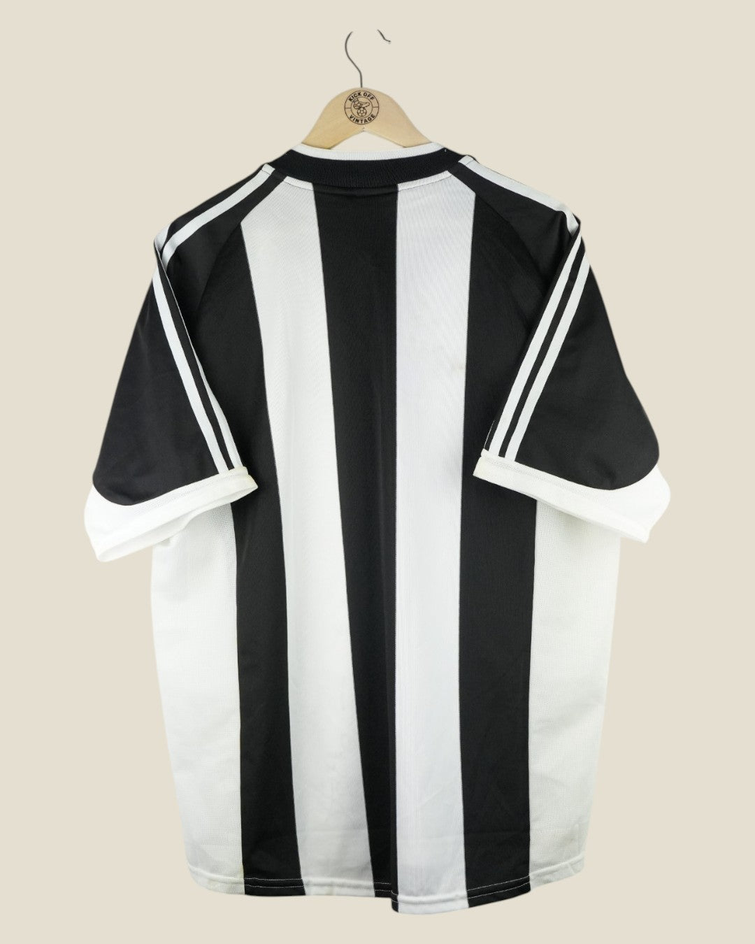 NEWCASTLE UNITED 2001/03 SIGNED HOME SHIRT (L) ADIDAS