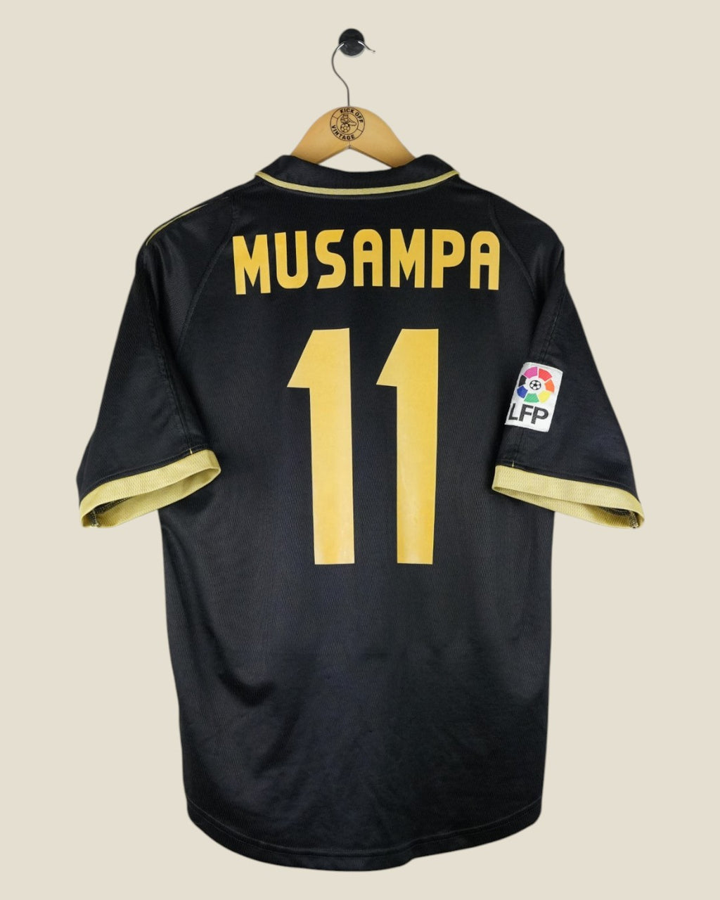 MALAGA 2002/03 MUSAMPA AWAY SHIRT (M) UMBRO