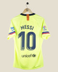 BARCELONA 2018/19 MESSI AWAY SHIRT (M) NIKE