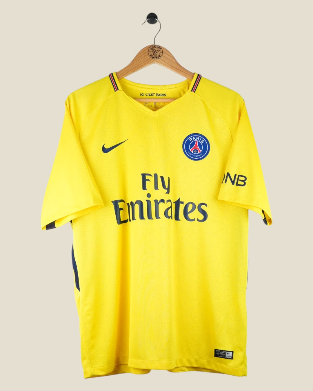 PARIS SAINT-GERMAIN 2017/18 NEYMAR AWAY SHIRT (XL) NIKE