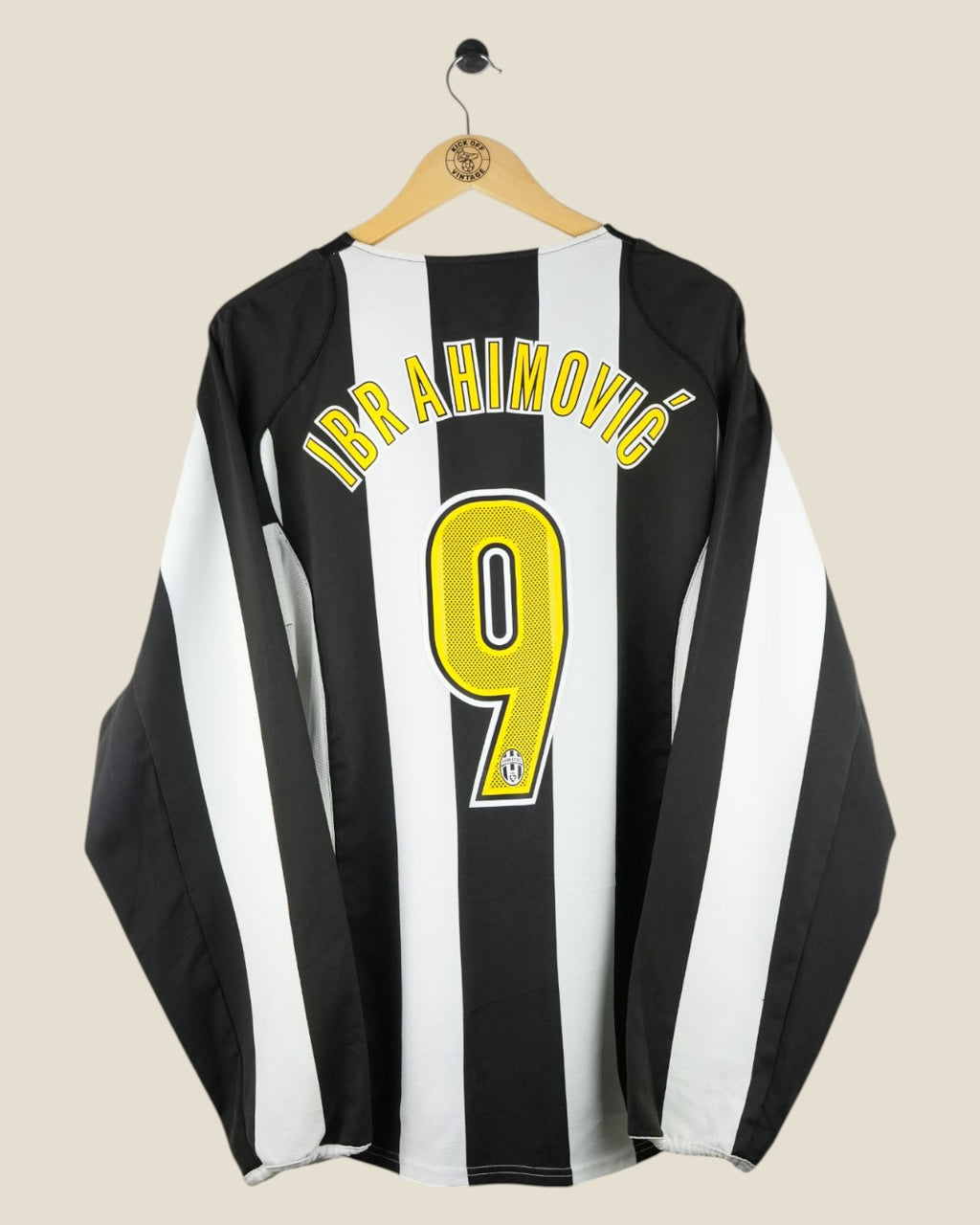 JUVENTUS 2004/05 IBRAHIMOVIC HOME L/S SHIRT (L) NIKE