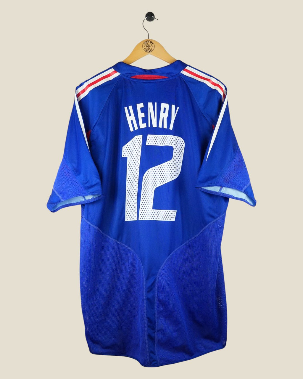 FRANCE 2004 HENRY HOME SHIRT (XL) ADIDAS