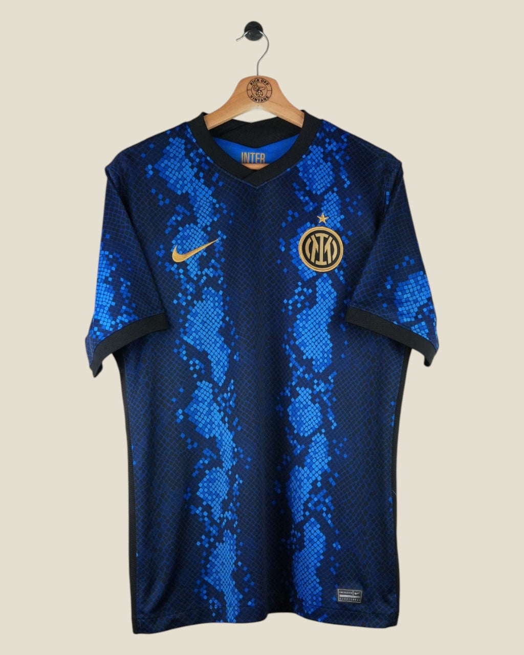 INTER MILAN 2021/22 DUMFRIES HOME SHIRT (M) NIKE
