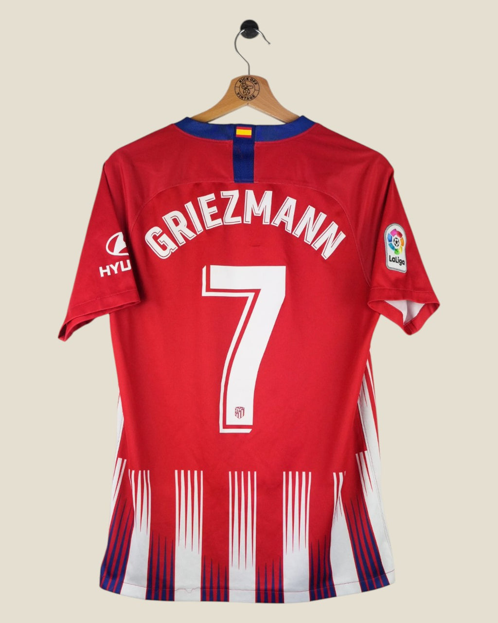 ATLETICO MADRID 2018/19 GRIEZMANN HOME SHIRT (S) NIKE