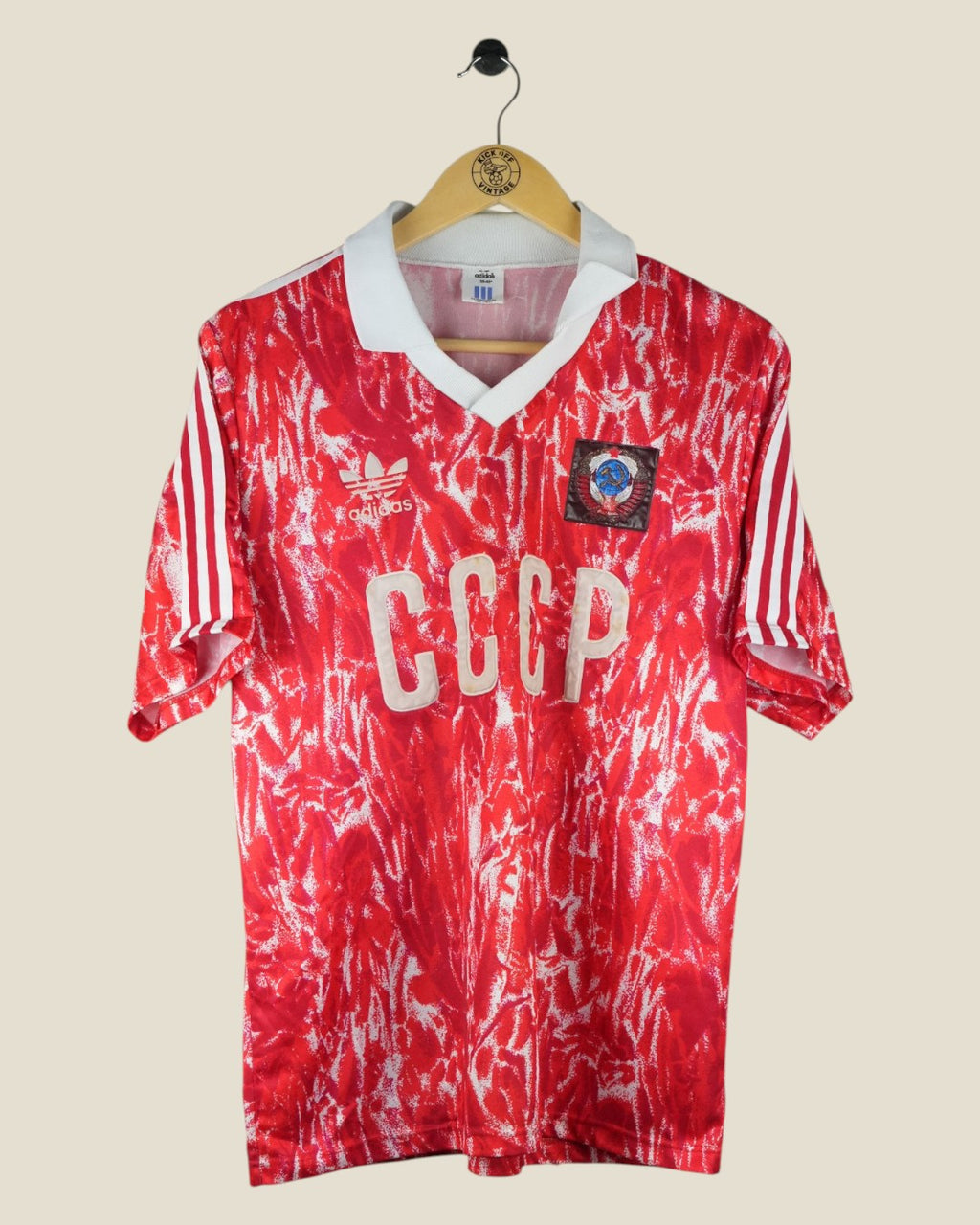 SOVIET UNION 1989 HOME SHIRT (M) ADIDAS
