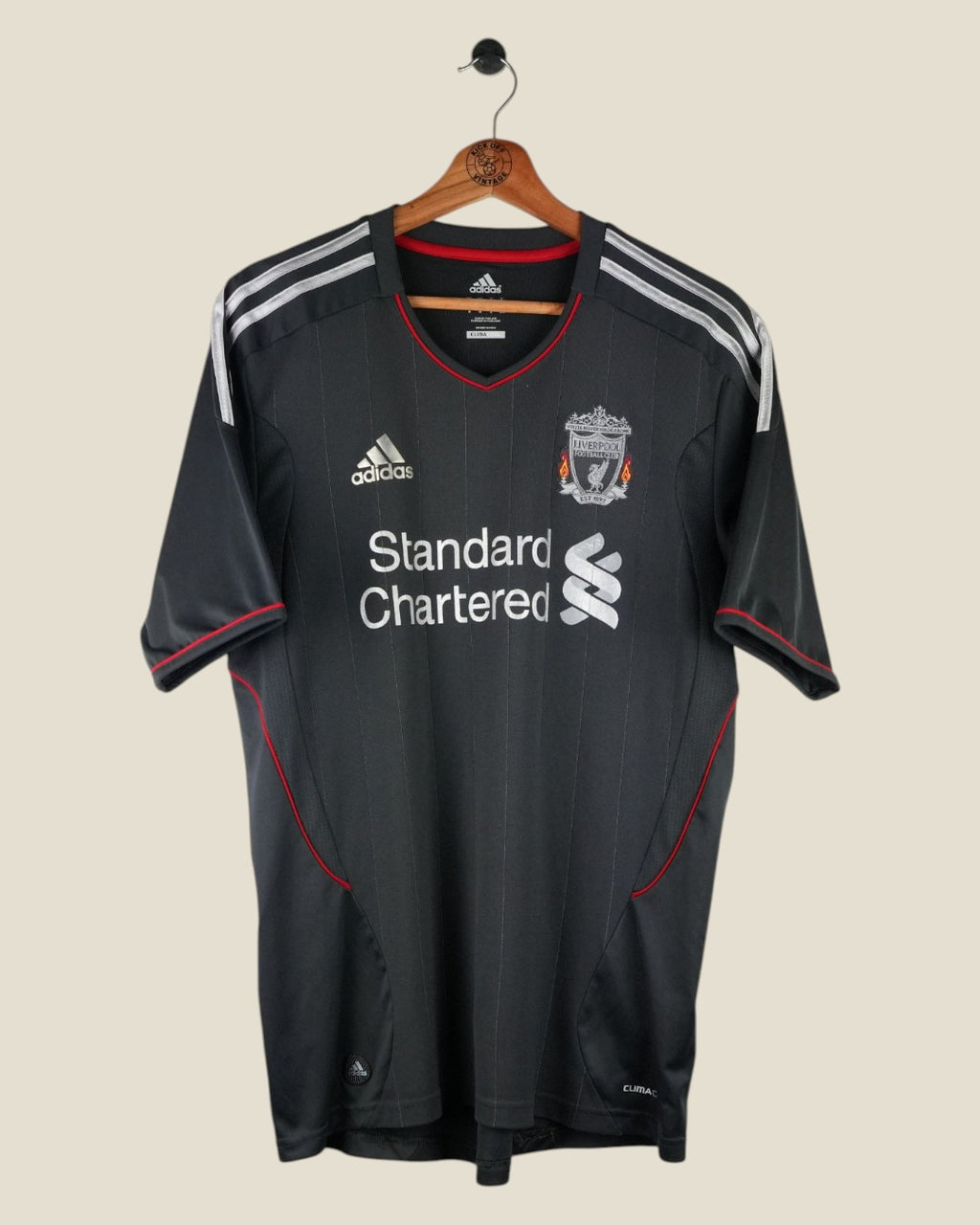 LIVERPOOL 2011/12 SUAREZ AWAY SHIRT (M) ADIDAS