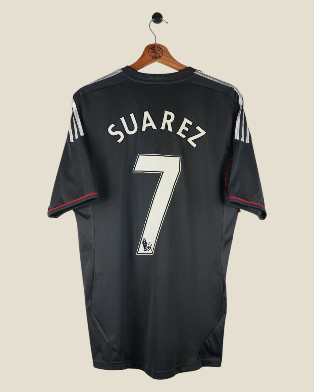 LIVERPOOL 2011/12 SUAREZ AWAY SHIRT (M) ADIDAS
