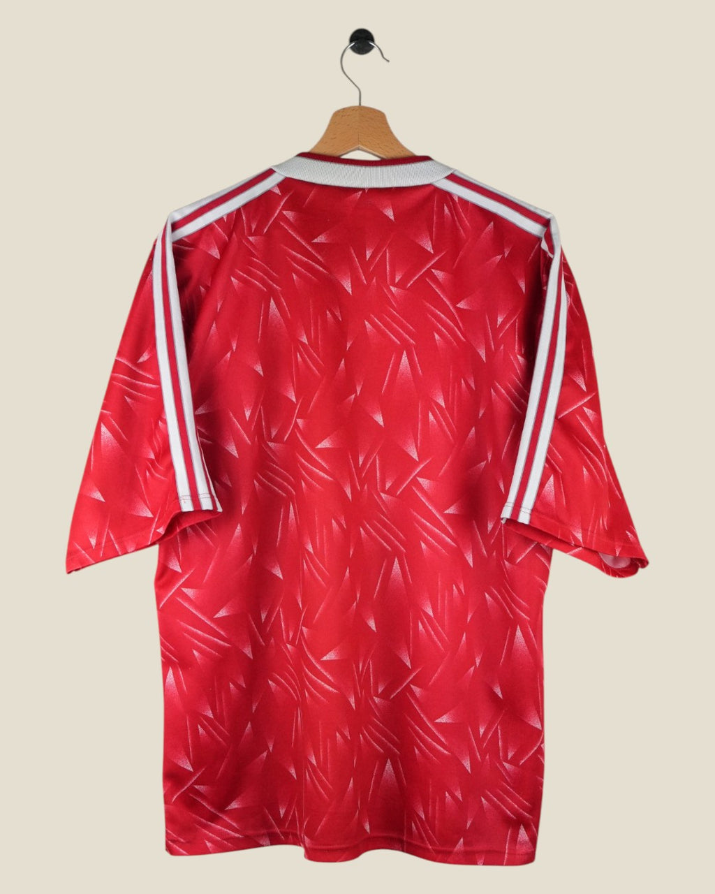 LIVERPOOL 1989/91 HOME SHIRT (L) ADIDAS