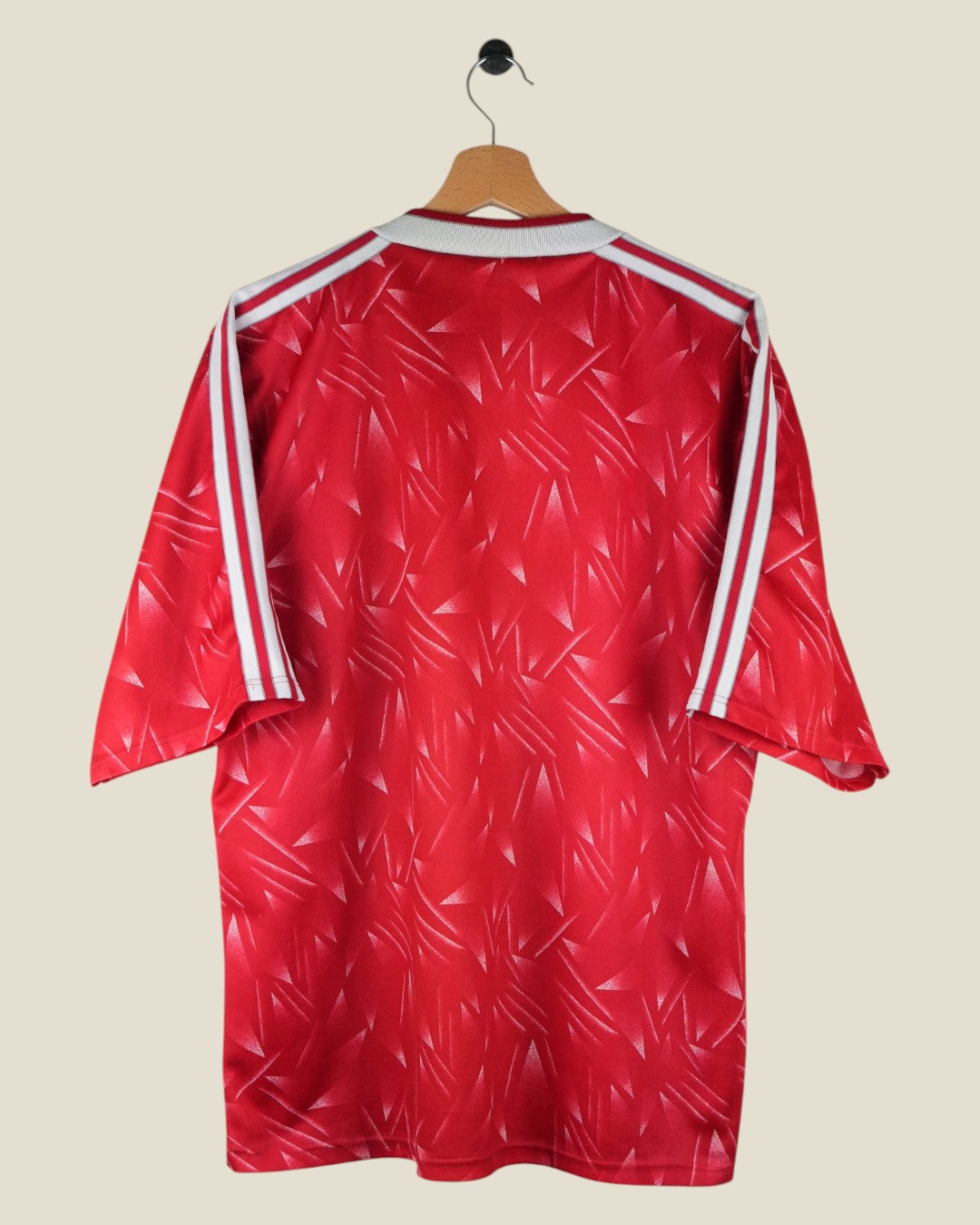 LIVERPOOL 1989/91 HOME SHIRT (L) ADIDAS