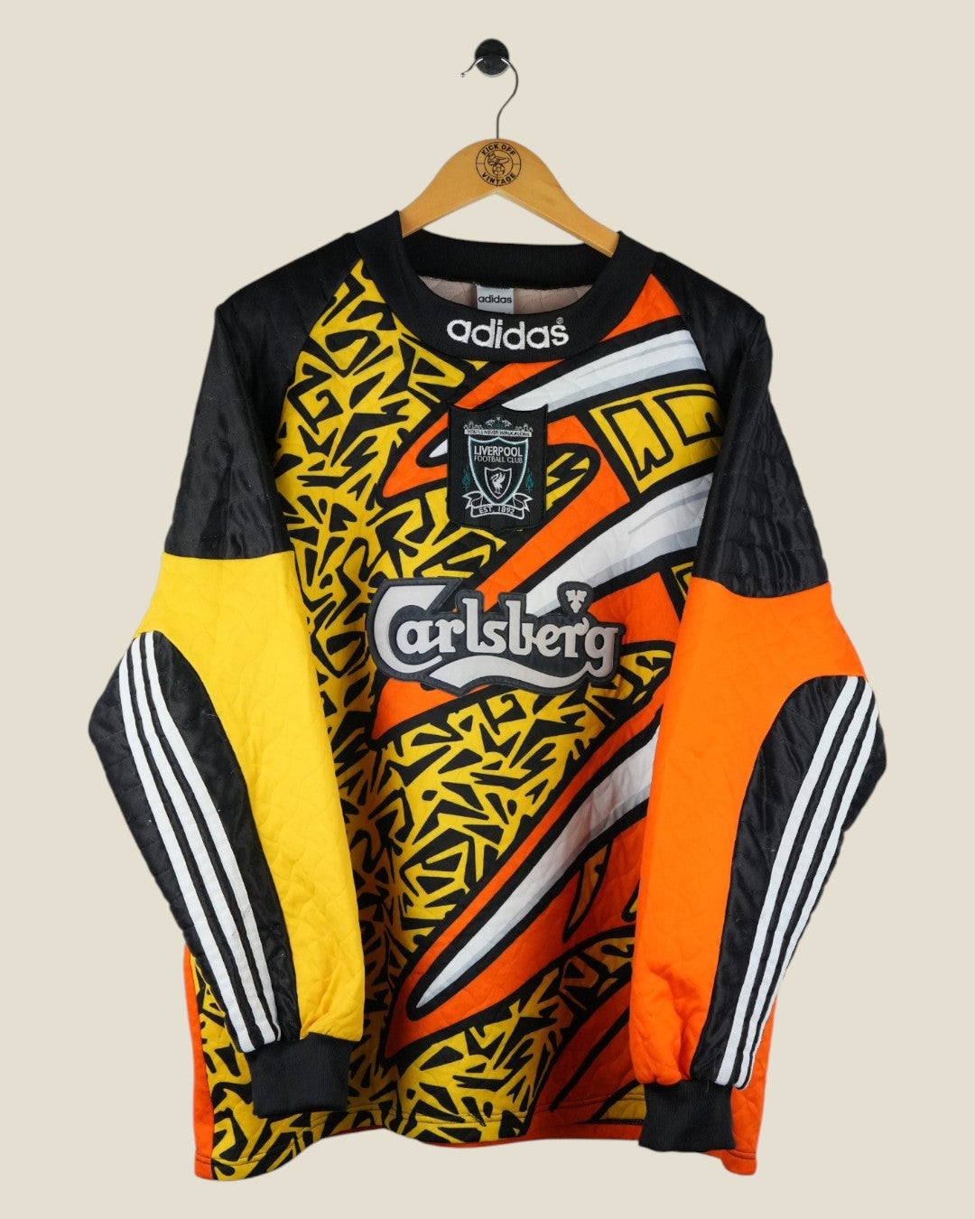 LIVERPOOL 1995/96 GOALKEEPER 2 SHIRT (XL) ADIDAS