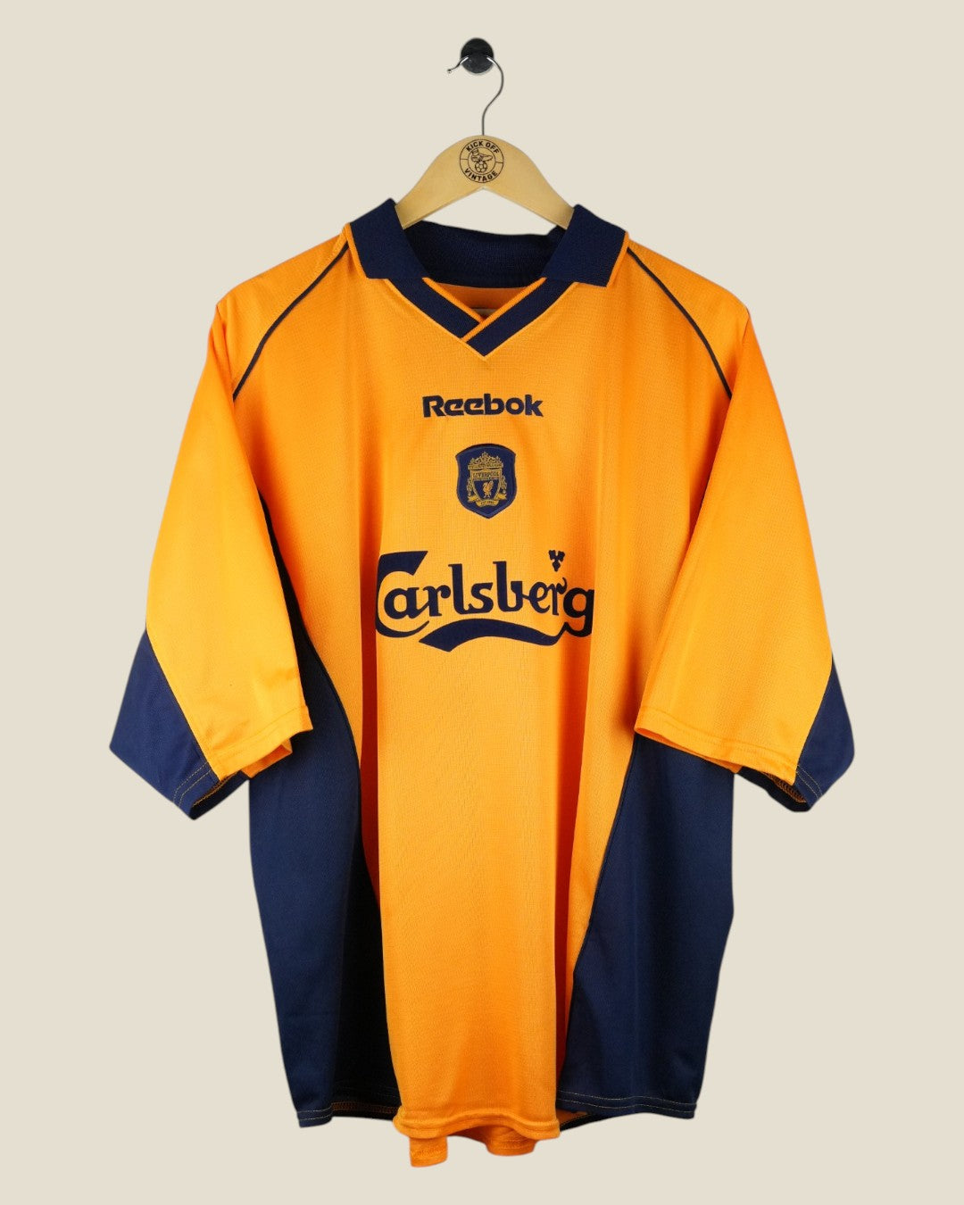 LIVERPOOL 2000/01 BARMBY AWAY SHIRT (XL) REEBOK