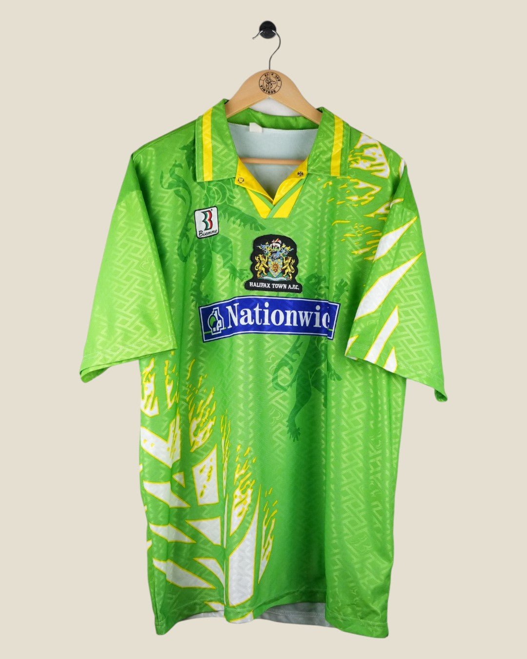 HALIFAX TOWN 1998/99 AWAY SHIRT (XXL) BIEMME