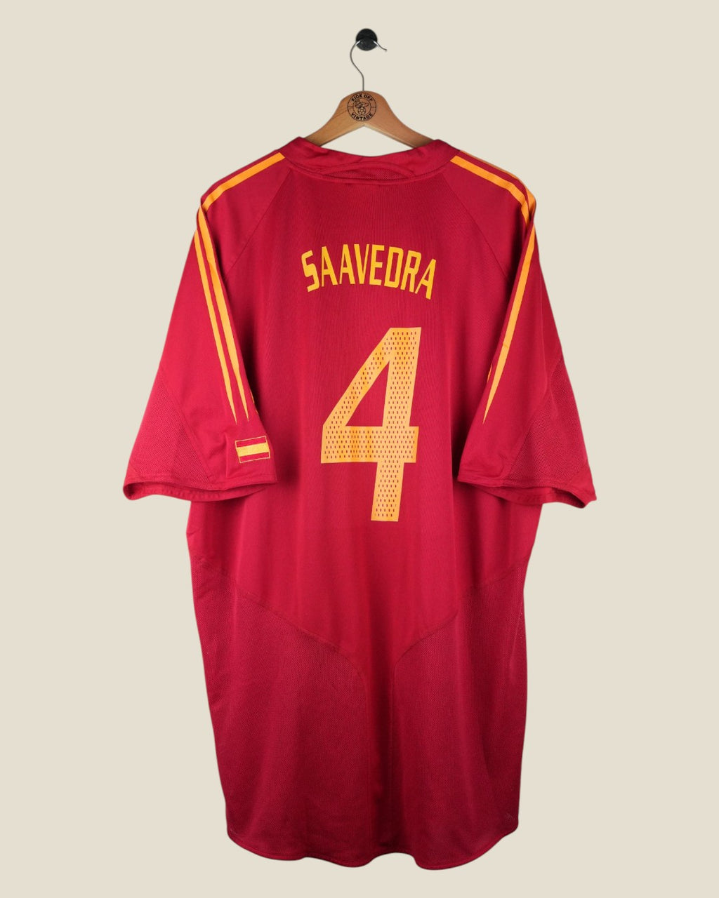 SPAIN 2004 SAAVEDRA HOME SHIRT (XXL) ADIDAS