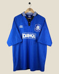 EVERTON 1995/97 HOME SHIRT (XXL) UMBRO