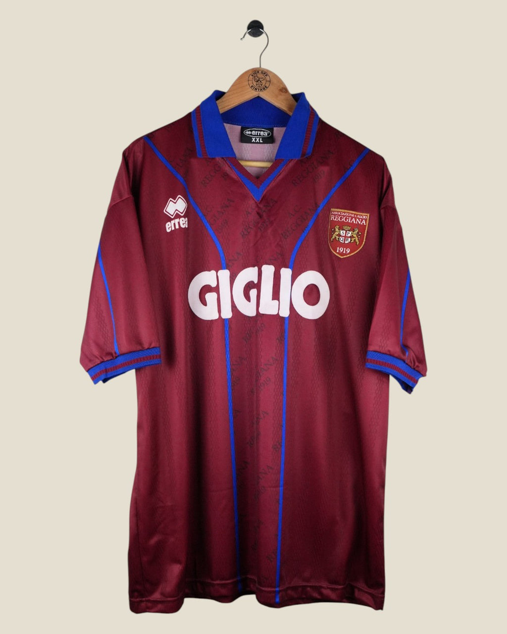REGGIANA 1998/99 HOME SHIRT (XXL) ERREA