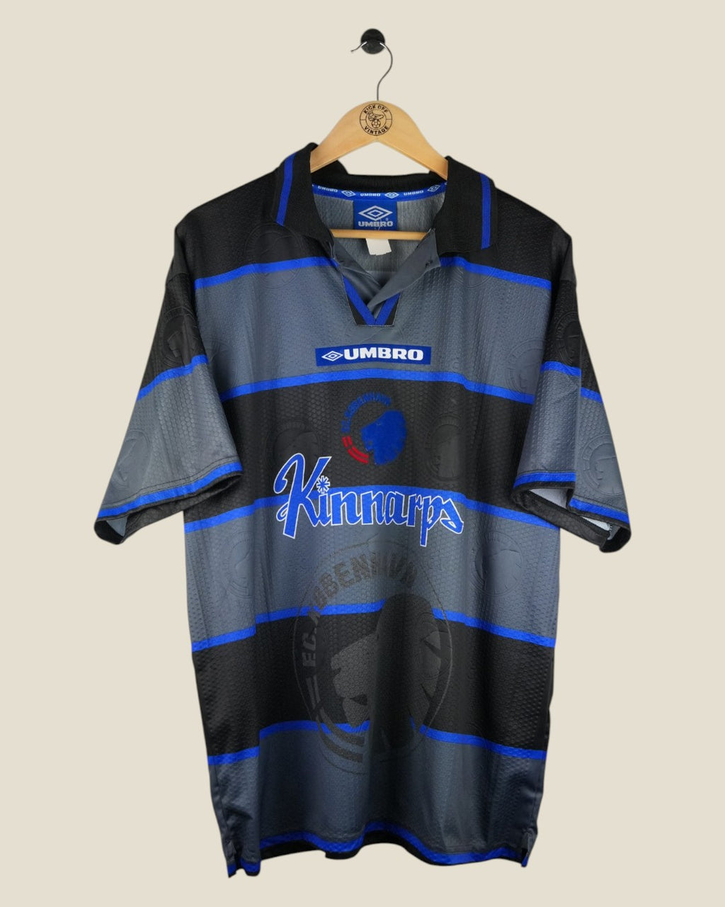 FC COPENHAGEN 1998/99 AWAY SHIRT (L) UMBRO