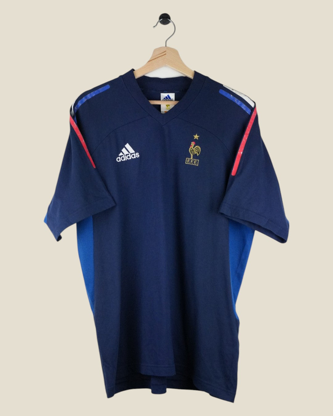 FRANCE 2002/04 TRAINING SHIRT (M) ADIDAS