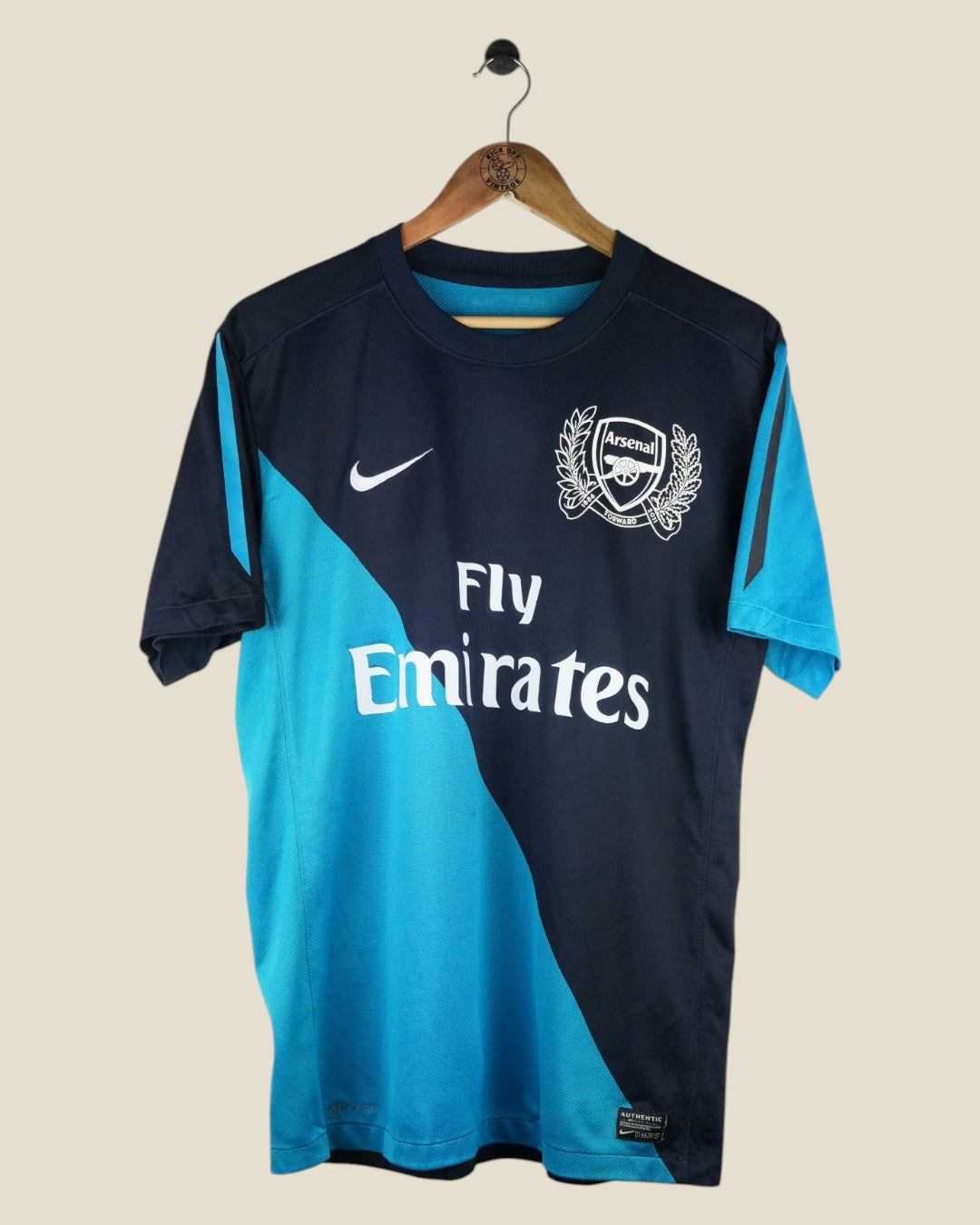 ARSENAL 2011/12 VAN PERSIE AWAY SHIRT (M) NIKE