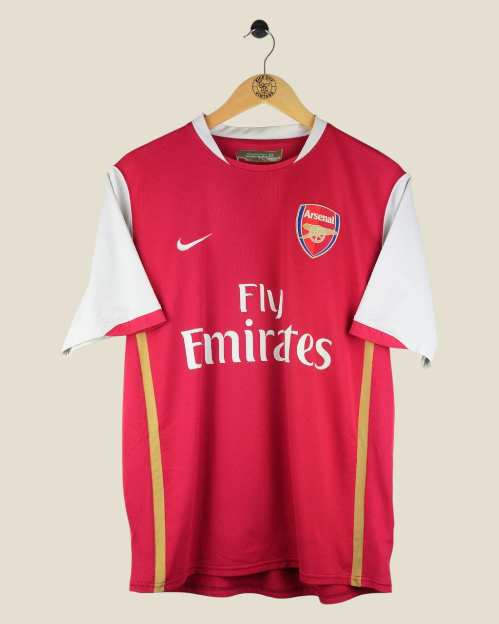 ARSENAL 2007/08 HENRY HOME SHIRT (M) NIKE