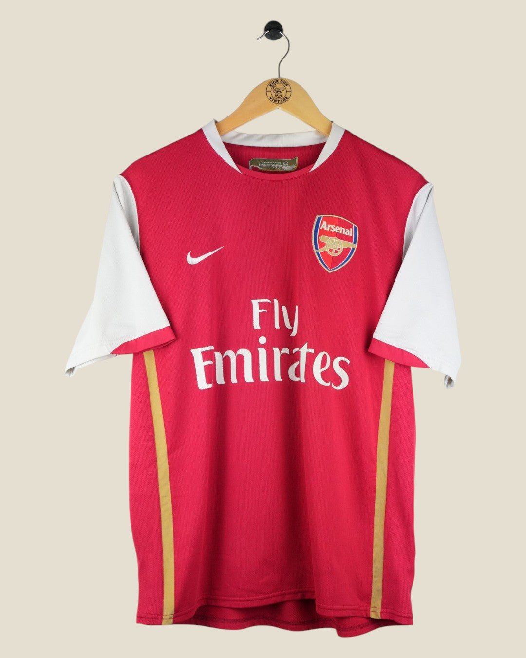 ARSENAL 2007/08 HENRY HOME SHIRT (M) NIKE