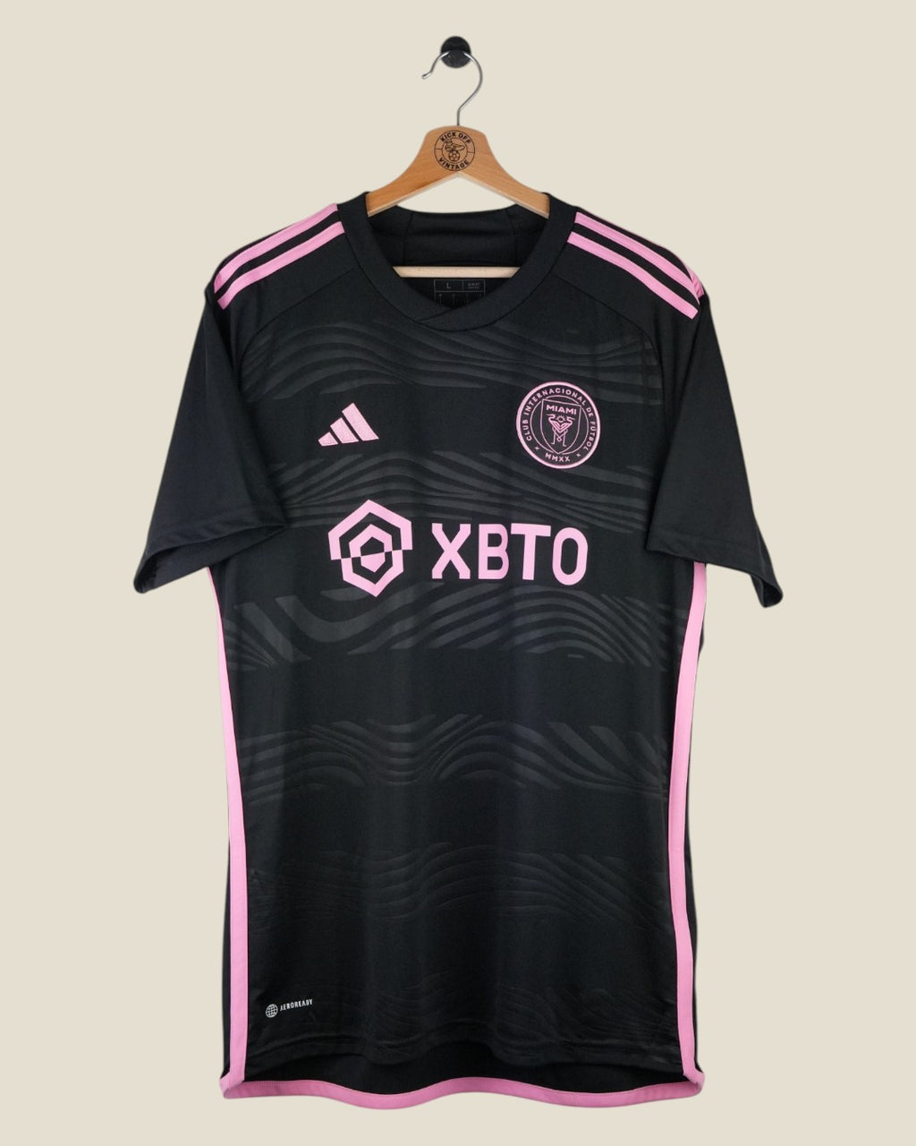 INTER MIAMI 2024 SUAREZ AWAY SHIRT (L) ADIDAS