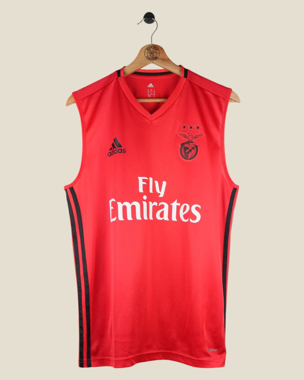 BENFICA 2016/17 SLEEVELESS SHIRT (M) ADIDAS