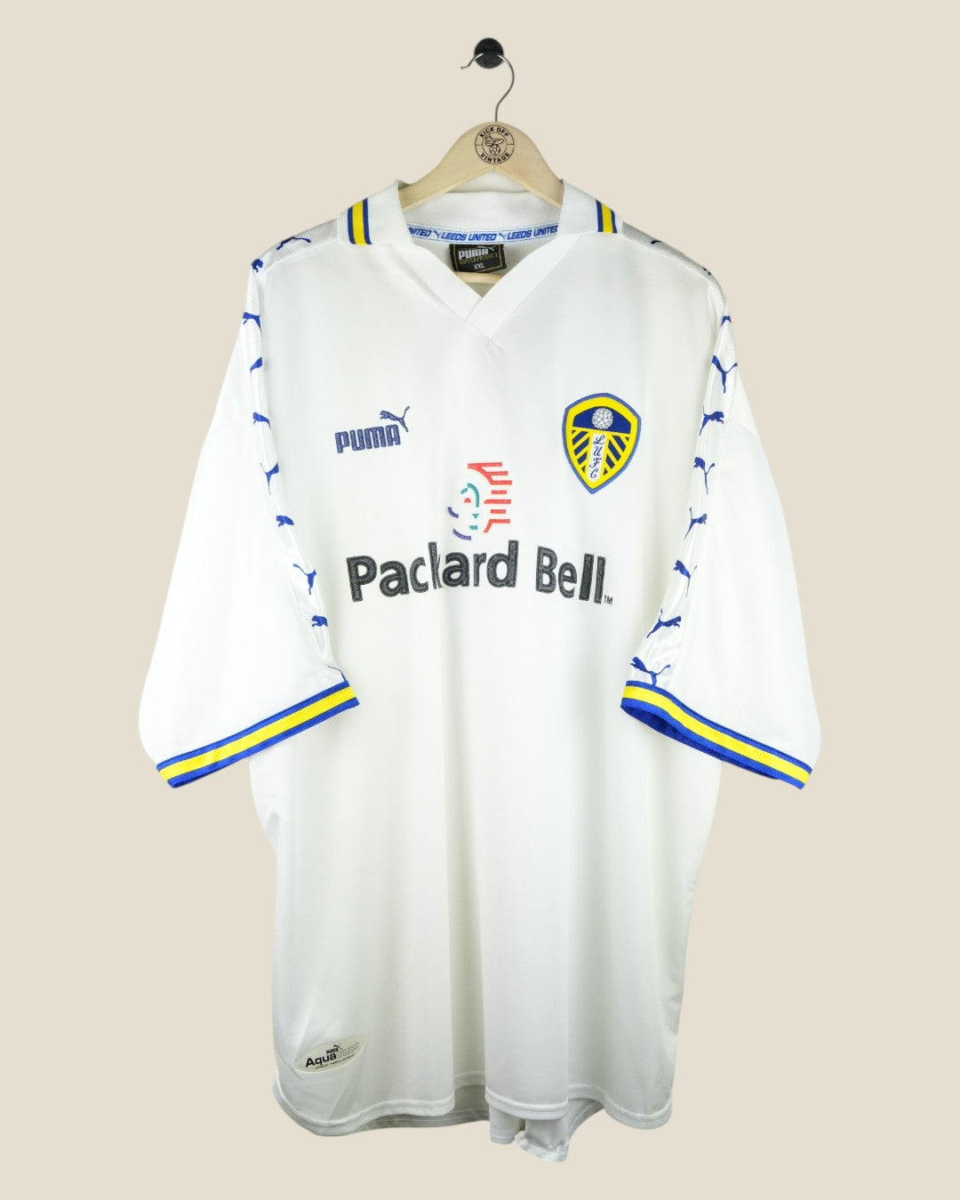 LEEDS UNITED 1998/00 BRIDGES HOME SHIRT (XXL) PUMA