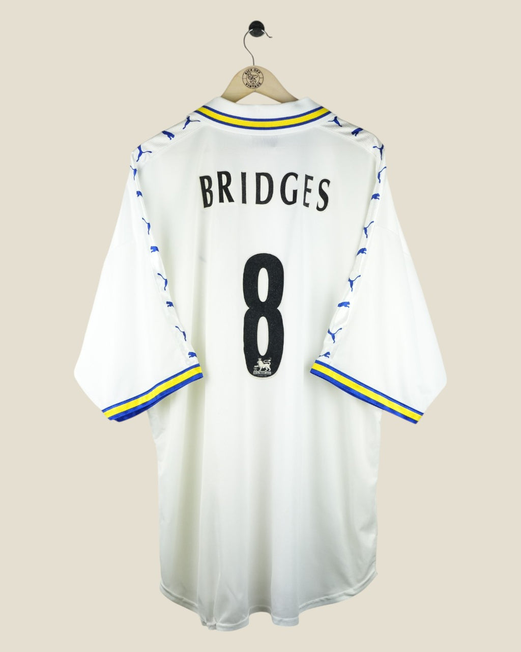 LEEDS UNITED 1998/00 BRIDGES HOME SHIRT (XXL) PUMA