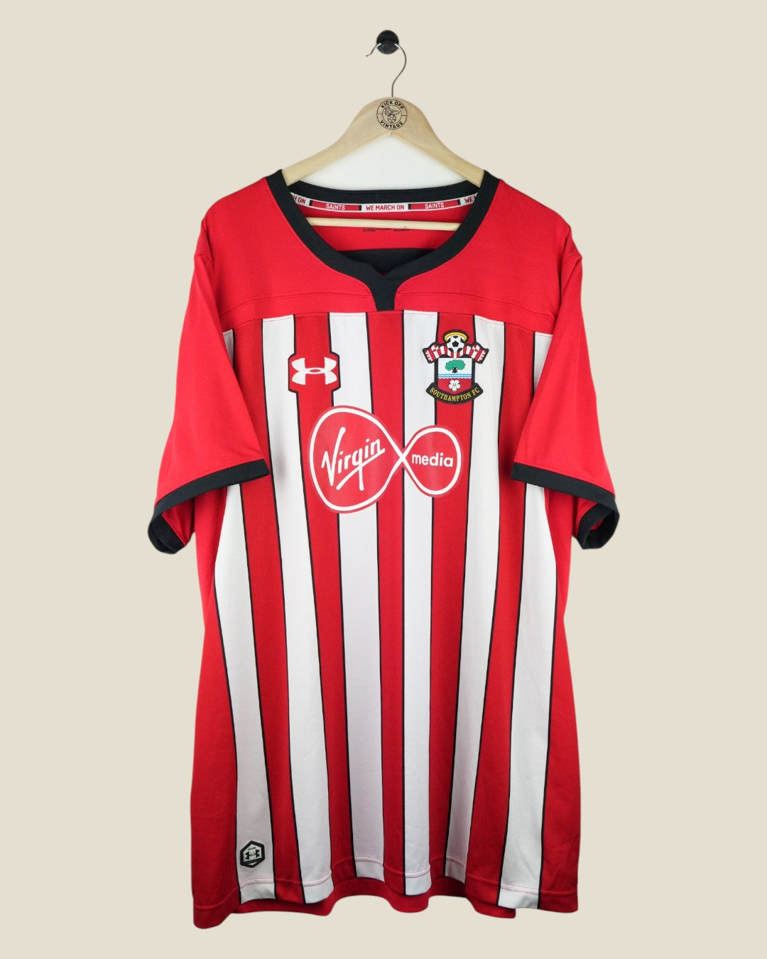 SOUTHAMPTON 2018/19 HOME SHIRT (4XL) UNDER ARMOUR