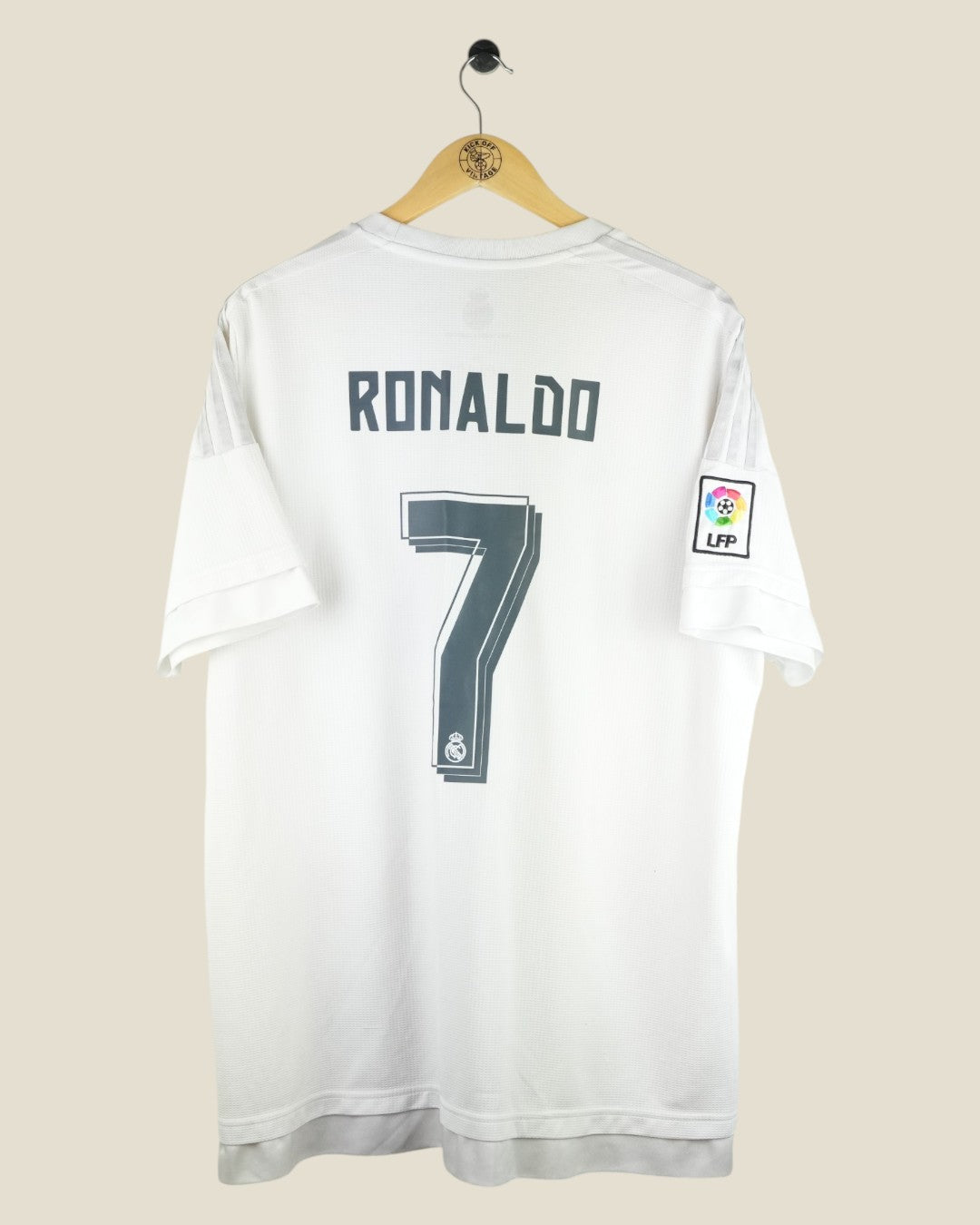 REAL MADRID 2015/16 RONALDO HOME SHIRT (XXL) ADIDAS