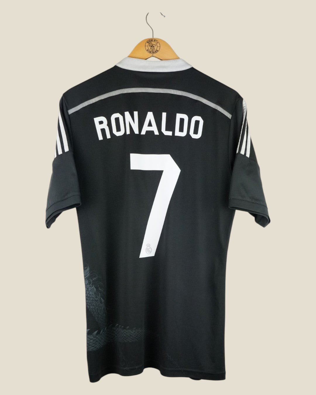 REAL MADRID 2014/15 RONALDO THIRD SHIRT (M) ADIDAS