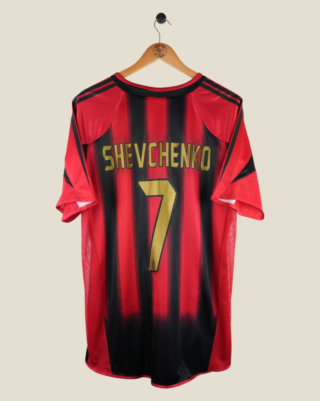 AC MILAN 2004/05 SHEVCHENKO HOME SHIRT PLAYER ISSUE (XL) ADIDAS