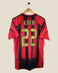 AC MILAN 2004/05 KAKA HOME SHIRT PLAYER ISSUE (L) ADIDAS