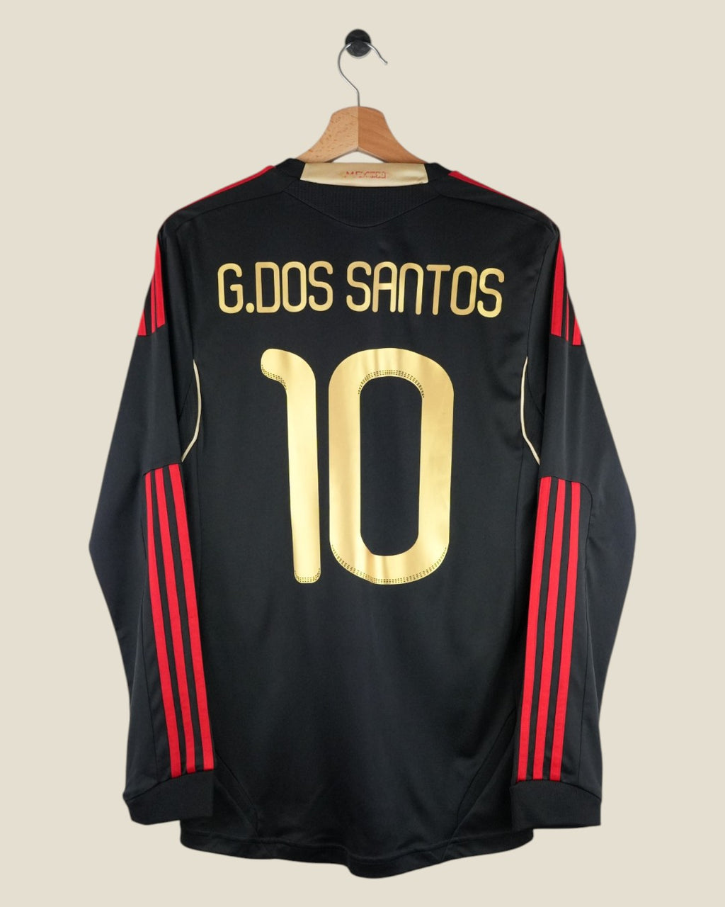 MEXICO 2011 DOS SANTOS AWAY SHIRT L/S (S) ADIDAS