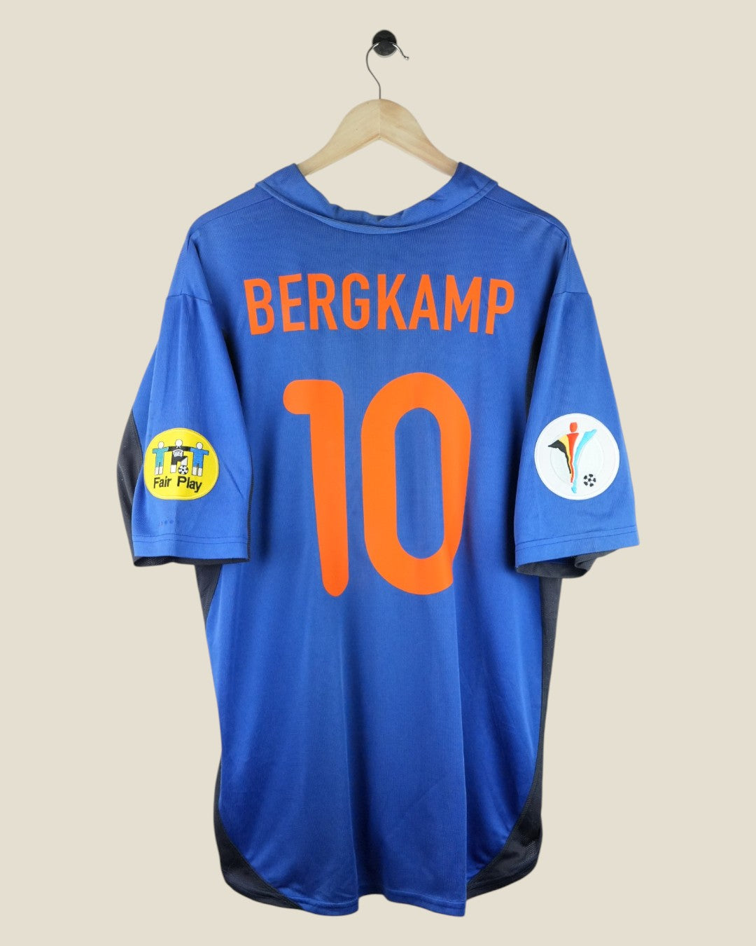 NETHERLANDS 2000 BERKAMP EURO AWAY SHIRT (XL) NIKE