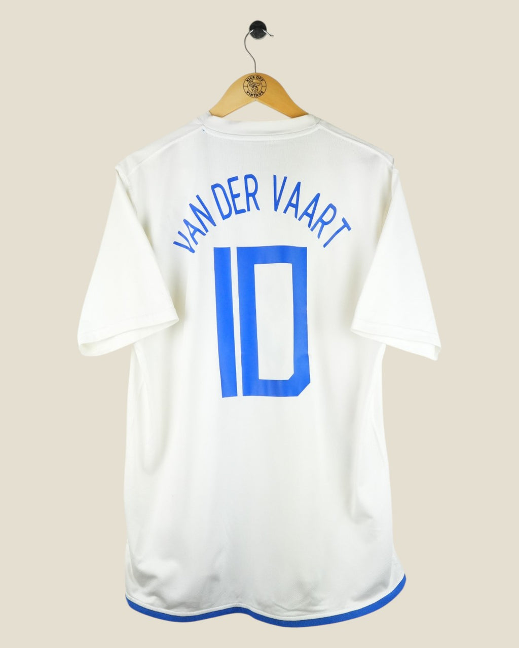 NETHERLANDS 2006 VAN DER VAART AWAY SHIRT (L) NIKE