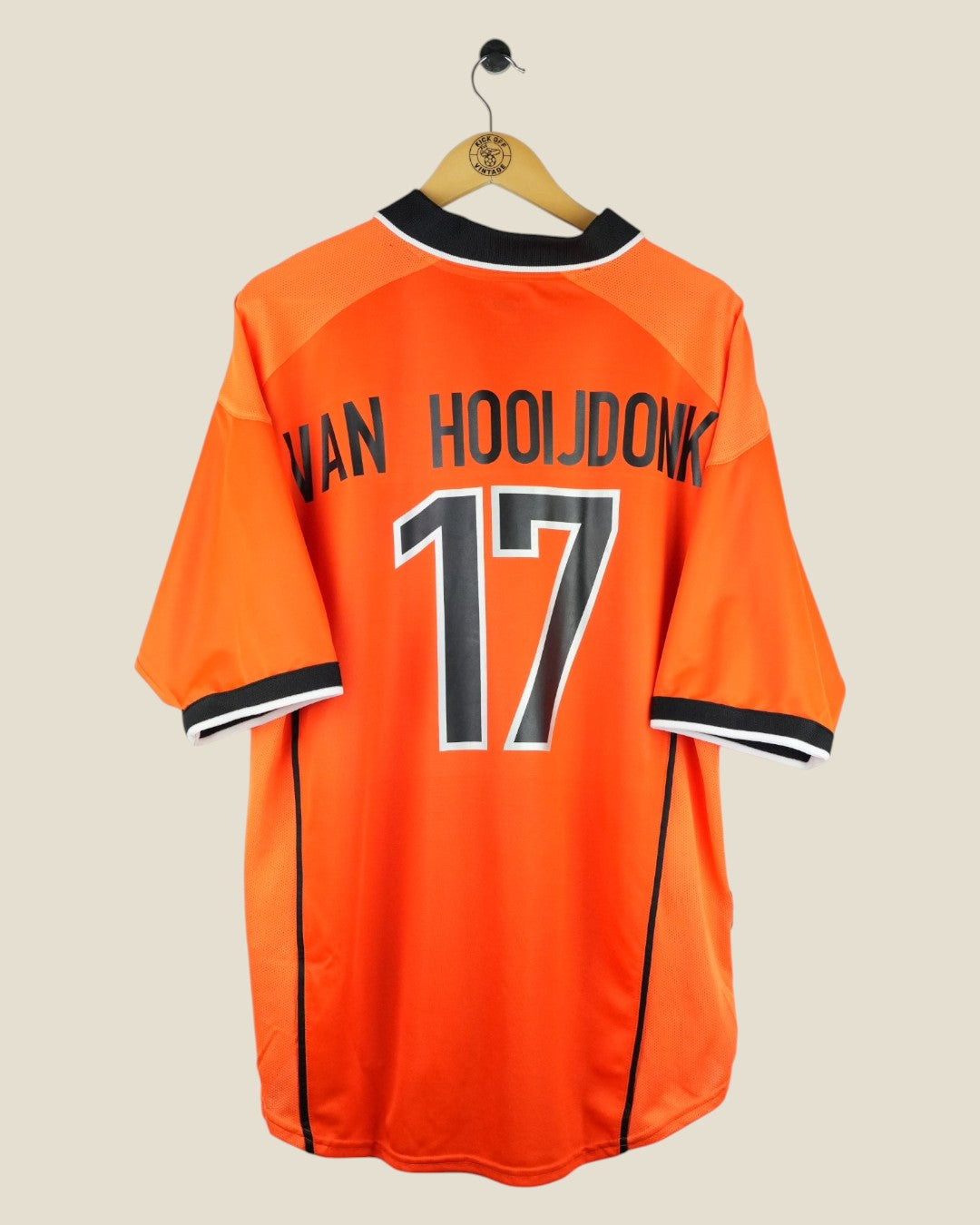 NETHERLANDS 1998 VAN HOOIJDONK HOME SHIRT (XL) NIKE