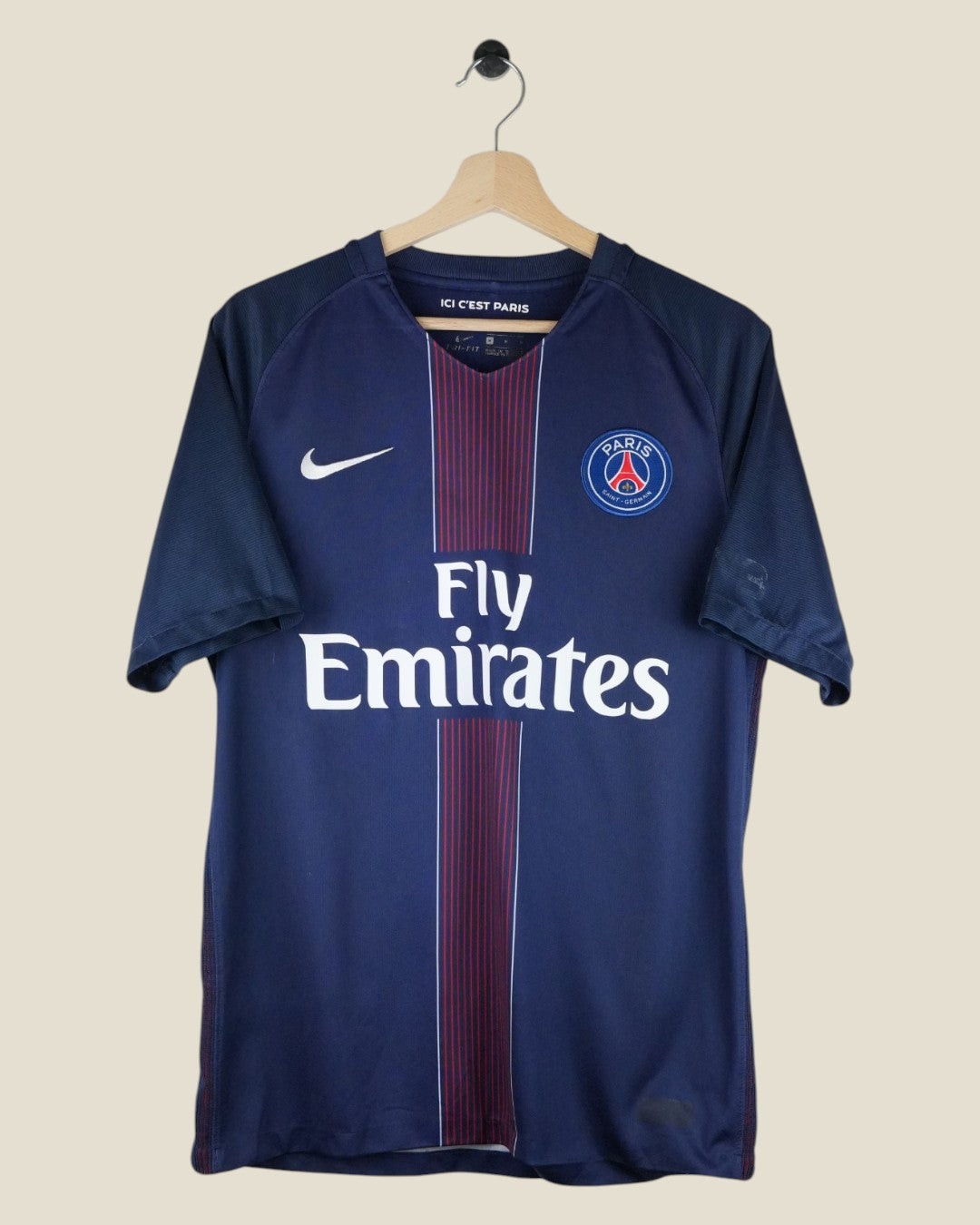 PARIS SAINT-GERMAIN 2016/17 IBRAHIMOVIC HOME SHIRT (M) NIKE