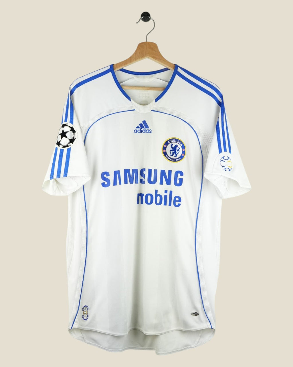 CHELSEA 2006/07 SHEVCHENKO UCL AWAY SHIRT (M) ADIDAS