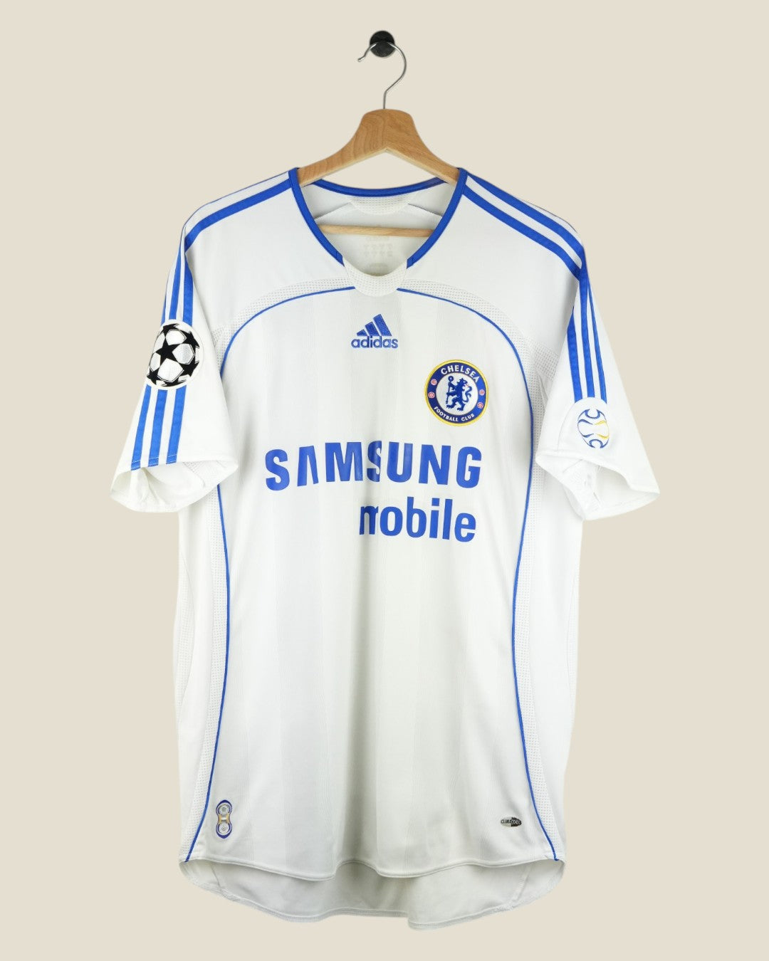 CHELSEA 2006/07 SHEVCHENKO UCL AWAY SHIRT (M) ADIDAS