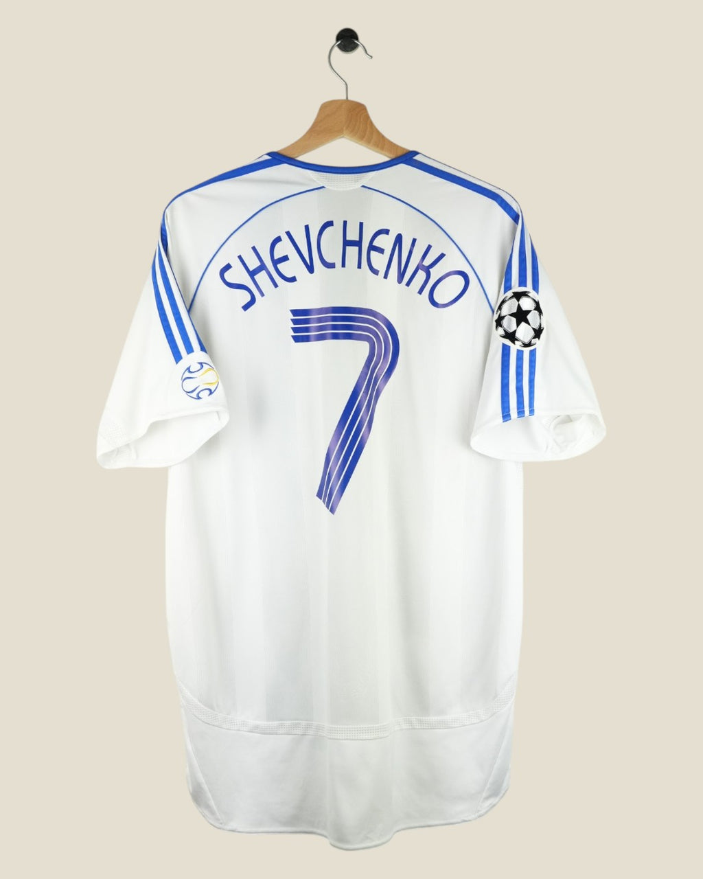 CHELSEA 2006/07 SHEVCHENKO UCL AWAY SHIRT (M) ADIDAS