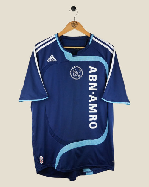 AJAX 2007/08 DAVIDS AWAY SHIRT (L) ADIDAS